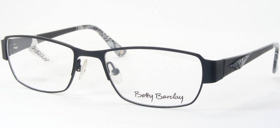 Betty Barclay BB1136 330 Matt Schwarz Unique Selten Brille 52-17-135mm G... - $97.95