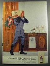 1955 Hiram Walker&#39;s Imperial Whiskey Advertisement - Knowledgeable people - £14.50 GBP