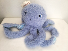 Bunnies by the Bay Ocho Octopus Plush Stuffed Animal Blue Ivory Sailor Hat - £20.38 GBP