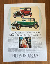 Hudson Essex Car Detroit Michigan Ad June 1928 McCall&#39;s Magazine - £23.58 GBP