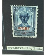 EKKO Stamp Radio Ham DXer Proof Reception American Eagle Indiana Evansvi... - $29.65