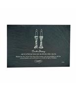 Rite Lite Tempered Glass Shabbat Candles Blessing Drip Tray | Luxury Jew... - $291.31 MXN