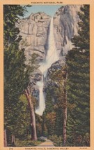 Yosemite Falls Yosemite National Park CA California Postcard D48 - £2.35 GBP