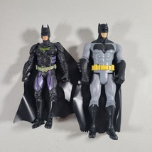 Batman Action Figure Lot of 2 DC Comics Justice League Mattel - £10.18 GBP