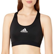 adidas Women&#39;s Medium Suppor Racer Back Don&#39;t Rest Alphaskin Sports Bra ... - $18.00