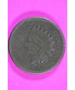 1859 Copper Nickel Indian Head Cent Penny Rare Type Coin Exact Coin Pict... - $309.52 MXN