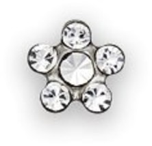 System 75 silver surgical steel Personal Piercer ear piercing kit 4 mm b... - $13.99
