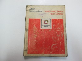 1976 Detroit Diesel Allison Trasmissioni 4440-4460 Serie Parti Catalogo Ottobre - £39.83 GBP