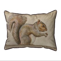 Betsy Drake Squirrel Large Indoor Outdoor Pillow 16x20 - $47.03