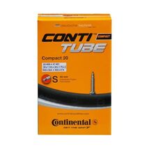 Continental Compact 20 Bicycle Inner Tube - Black, 32/47-406/451  - $23.00
