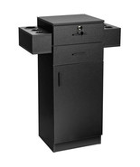 Salon Station Storage Cabinet with 6 Hair Dryer Holders for Hair Stylist... - $2,933.99 MXN