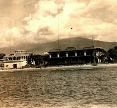 RPPC La Ceiba Honduras From Water UNP 1924-49 AZO Postcard - $9.85