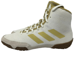 Adidas Tech Fall 2.0 White Gold Wrestling Shoes FZ5389 Men’s Size 6.5 - $916.75 MXN