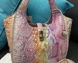 Brahmin Small Carla Optimism Melbourne Leather Shoulder Bag Authentic - £285.39 GBP