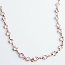 Touchstone Crystal by Swarovski Chanelle Blush necklace - £66.50 GBP