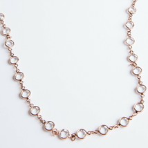 Touchstone Crystal by Swarovski Chanelle Blush necklace - £63.50 GBP