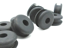 3/4” x 5/16” ID w 1/4” Groove  Rubber Wire Grommets Panel Bushing  Oil Resistant - £9.94 GBP+