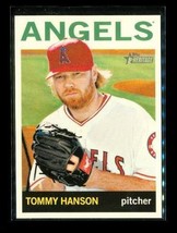 2013 Topps Heritage Baseball Trading Card #415 Tommy Hanson Los Angeles Angels - £6.72 GBP
