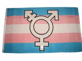 3x5 Gay Lesbian Transgender Symbol Human Rights Flag 3&#39;x5&#39; Banner Brass Grommets - £3.93 GBP