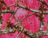Cotton Edge 1 Realtree Camo Camoflauge Pink Fabric Print by Yard D768.78 - £9.40 GBP
