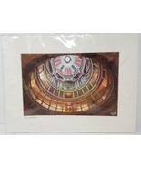 Old Courthouse Dome Inside St. Louis Missouri Matted Large Color Photograph - £18.87 GBP