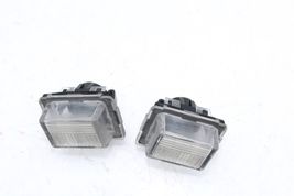 07-13 MERCEDES-BENZ W221 S550 S600 REAR LICENSE PLATE LIGHTS PAIR NO BULBS E4239 image 4