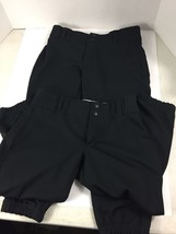 Champro Women&#39;s Girls Softball Paints Black size Medium 2 pairs Nice, Clean - $16.72