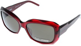 Gianfranco Ferre Sunglasses Women Red Bordeaux Rectangular GF928 03 - £57.85 GBP