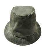 Kangol  Oil Coated Canvas Gaffer Trilby Bucket Hat Fedora L  Army Green ... - $90.88 CAD