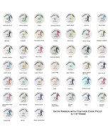 3/16 Inch 50 Yards Double Faced PICOT Feather Edge Satin Ribbon 100% Pol... - $147.40 MXN
