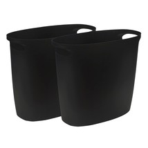 2.6 Gallon Small Trash Can With Handle,Durable Bathroom Wastebasket Garbage Can  - £32.76 GBP