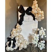 120Pcs Pearl White Double-Stuffed Balloons Different Sizes 18/12/10/5 Inch Pearl - £24.63 GBP