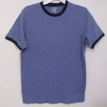 Mens NWT Blue Heathered Short Sleeve T Shirt Size S - £5.55 GBP