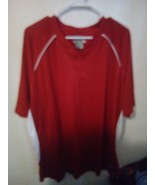 Russell Athletic Adult Red~White Dri-Power Lightweight Shirt Sz 2XL 9035ARE - $288.92 MXN