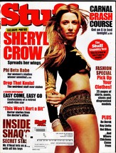 STUFF Magazine March 2002 Cover SHERYL CROW - $2.50