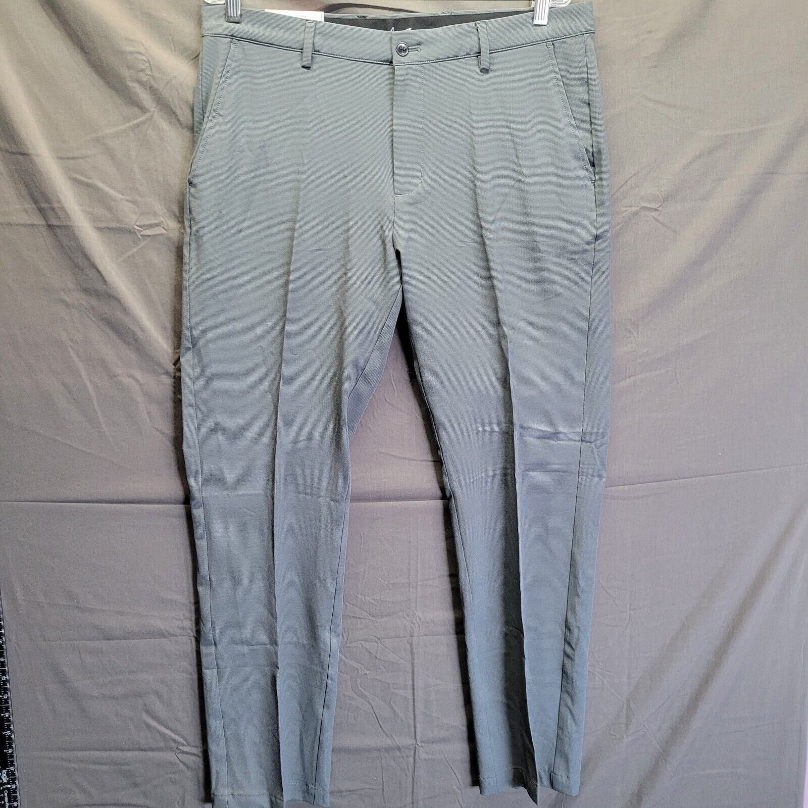 Primary image for Greg Norman Mens Ultimate Travel Comfort Pants (CHARCOAL GRAY, 34WX30L) NWT