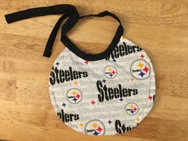 Homemade NFL Baby Bibs Steelers, Cardinals, Chargers, 49ers, Packers, Br... - £6.37 GBP