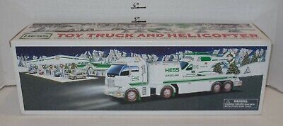 Primary image for 2006 Hess Gasoline Toy TRUCK and Helicopter Lights and Sounds NIB