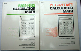 Lot 2 Calculator Math Pearson Teacher Activity Sheets Beginning, Intermediate - £6.53 GBP