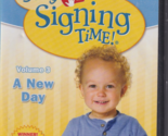 Baby Signing Time! Vol. 3: A New Day (DVD &amp; CD) ASL, NEW - $32.33
