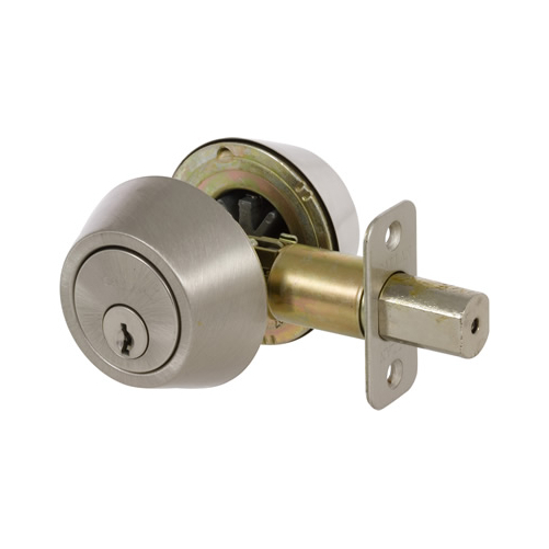 Callan Double Cylinder Deadbolt Grade 3- Satin Nickel - $53.04
