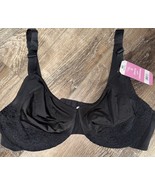 Olga ~ Women&#39;s Bra Gentle Lift Underwire Lined Black ~ 40C - $36.97 CAD