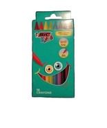 Bic Kids Crayons Wrap Free No Mess Break Resistant Long Lasting Can Be S... - $192.87 MXN