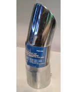 Pilot Exhaust Tip Chrome Plated Angled Bolt Screw On PMZ-020 - $9.89