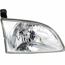 Headlight For 2001-2003 Toyota Sienna Passenger Side Chrome Housing Clear Lens - £59.64 GBP