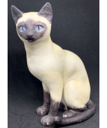 Vtg Andrea by Sadek Siamese Cat Porcelain Figurine Blue Eyes 8290 Made i... - £11.81 GBP
