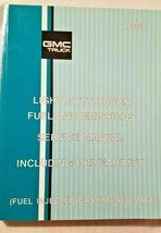 1991 GMC Light Duty Truck Fuel &amp; Emissions Service Manual (OEM) X-9136 - £23.19 GBP