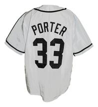 Hamilton Porter #33 Sandlot Movie Baseball Jersey Button Down White Any Size image 5