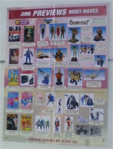 STATUE/FIGURE TOY POSTER:BATMAN/WONDER WOMAN/X-MEN/BATGIRL/WOLVERINE/HUL... - $40.00