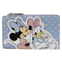 Disney Minnie Daisy Pastel Block Dots Flap Purse - £43.99 GBP